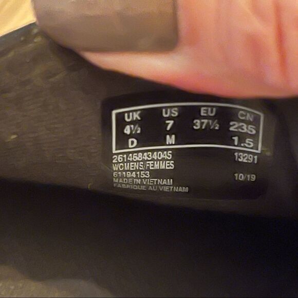 Dansko Work Wonders Clarks Slip-On Loafer Black Women's Size 7M - Picture 9 of 9